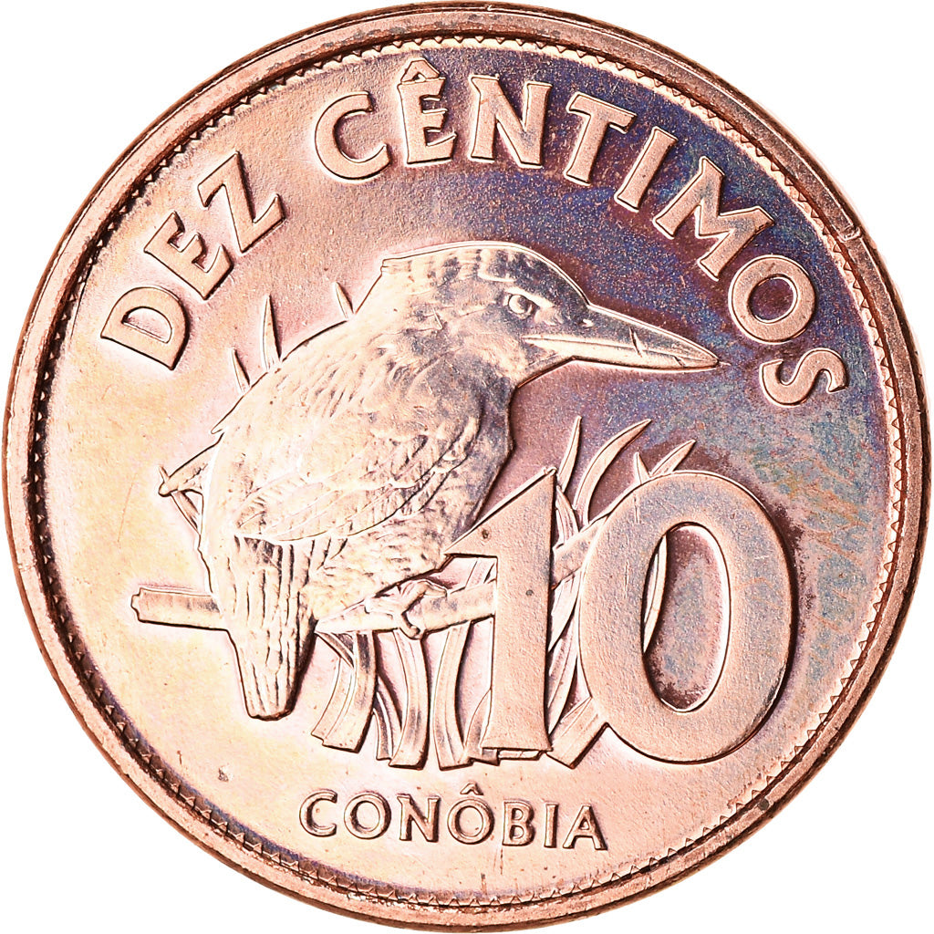 Moneta, SAINT THOMAS & ISOLA DEL PRINCIPE EDOARDO, 10 Centimos, 2017, SPL