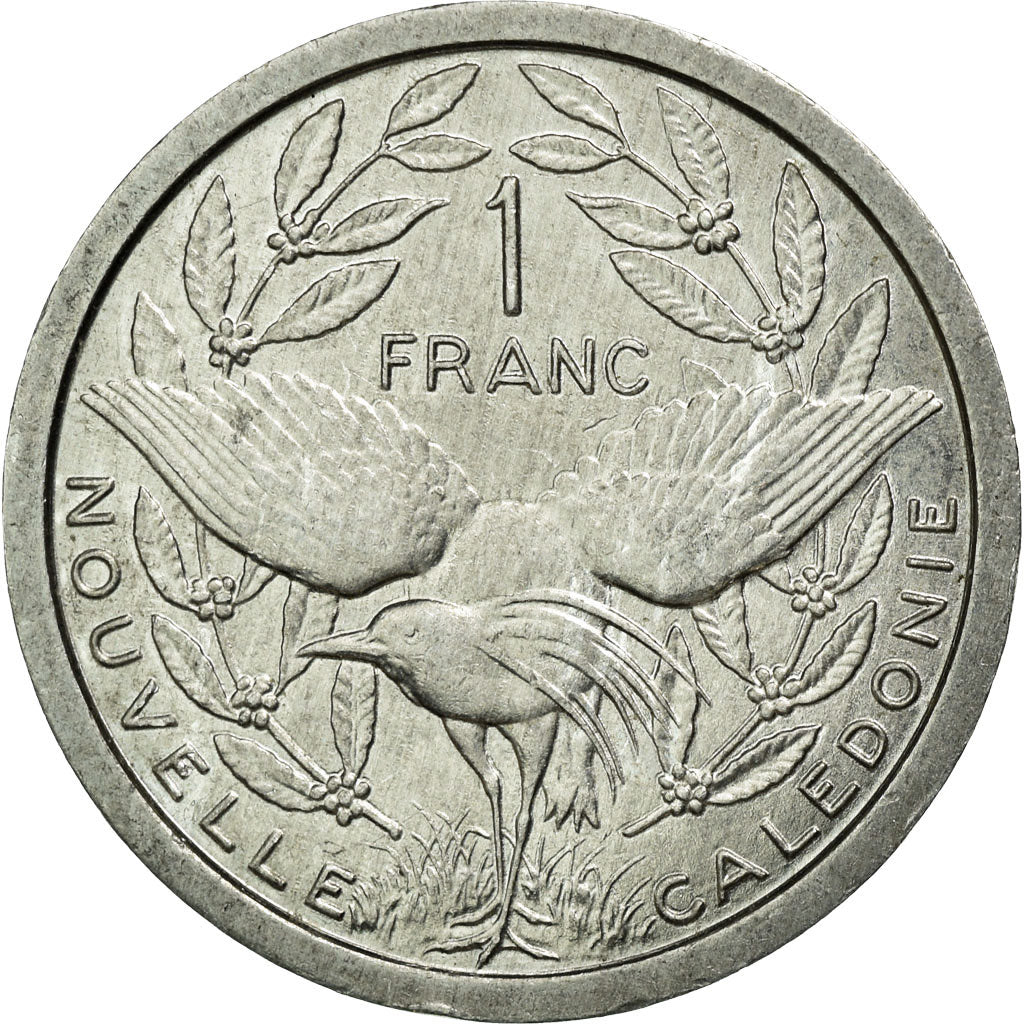 Moneta, Nuova Caledonia, Franc, 1985, Paris, BB, Alluminio, KM:10