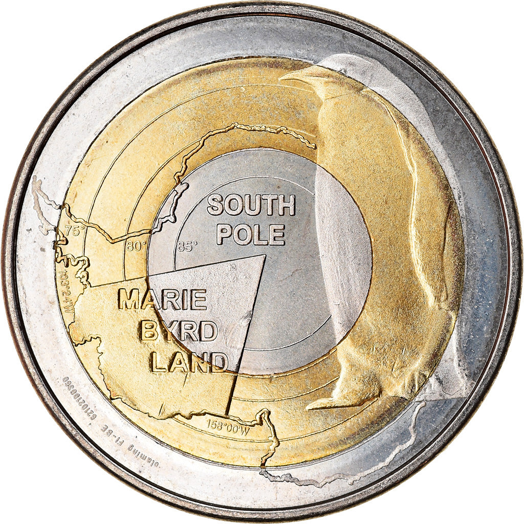 Münze, Marie Byrd Land, 10 Dollars, 2011, Béatification de Jean Paul II, UNZ