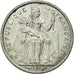 Moneda, Nueva Caledonia, Franc, 1982, Paris, MBC, Aluminio, KM:10