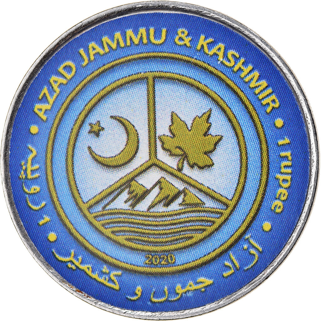 Coin, Azad Jammu and Kashmir, Rupee, 2020, Continents - Australie, MS(63)