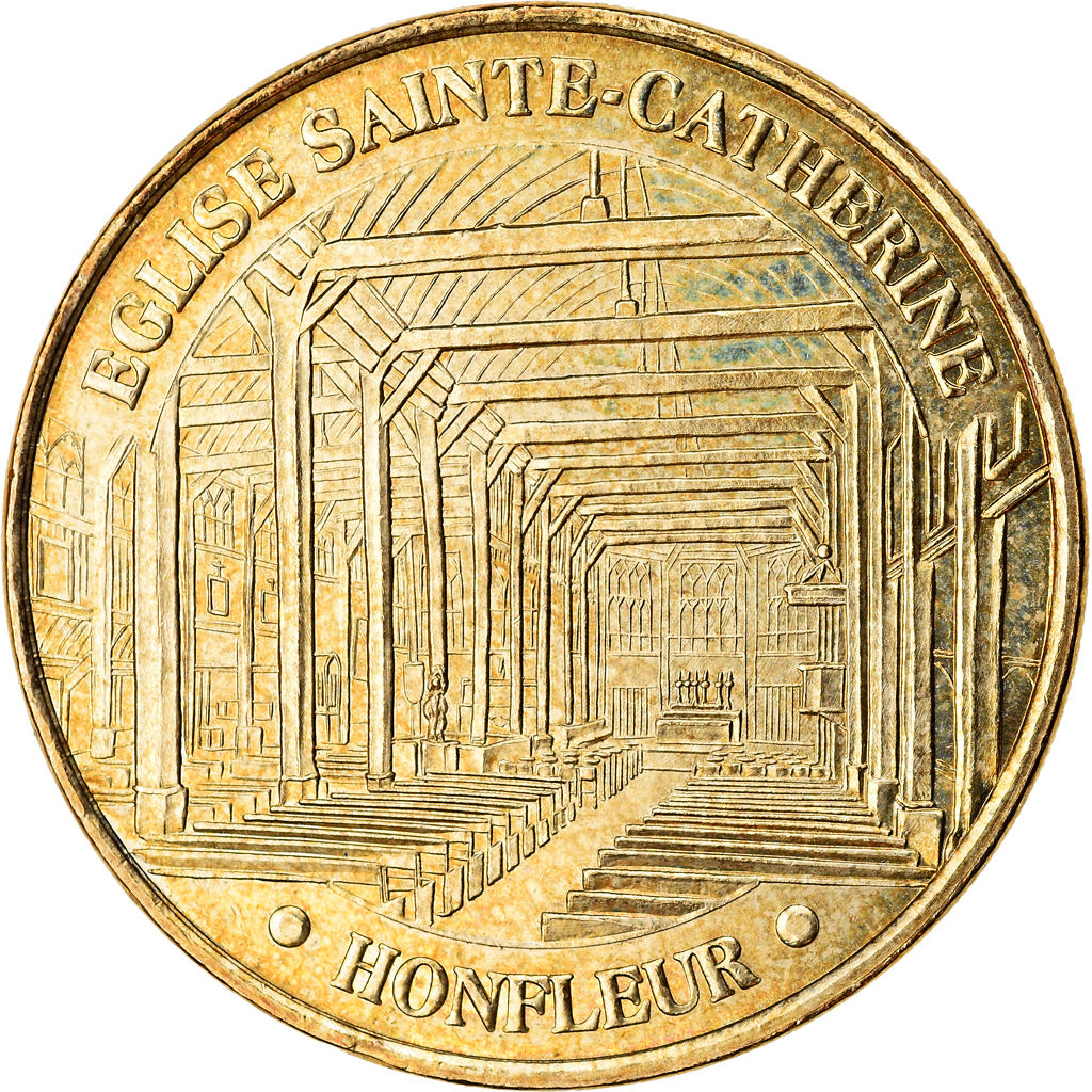 Frankreich, Token, Touristic token, Honfleur - Eglise Ste Catherine, 2006, MDP