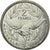 Munten, Nieuw -Caledonië, 2 Francs, 1987, Paris, ZF+, Aluminium, KM:14