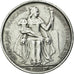 Coin, New Caledonia, 5 Francs, 1952, Paris, EF(40-45), Aluminum, KM:4