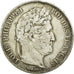 Coin, France, Louis-Philippe, 5 Francs, 1834, Rouen, VF(20-25), Silver