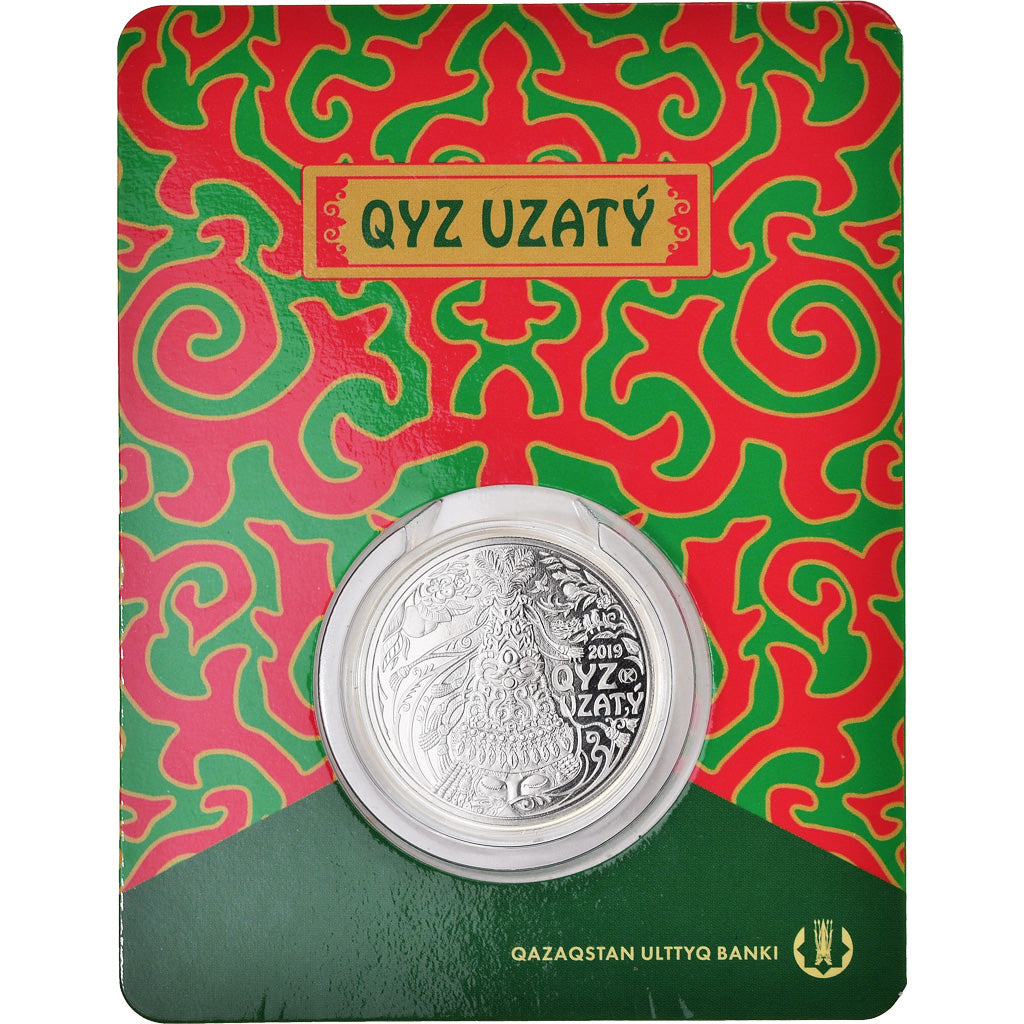 Moneta, Kazakistan, Qyz Uzatý, 100 Tenge, 2019, Kazakhstan Mint, FDC