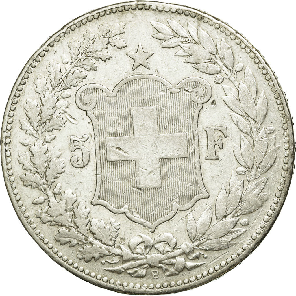 Monnaie, Suisse, 5 Francs, 1890, Bern, TB+, Argent, KM:34