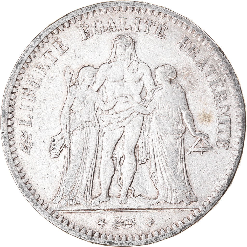 Coin, France, Hercule, 5 Francs, 1849, Paris, VF(30-35), Silver, KM:756.1