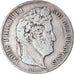 Coin, France, Louis-Philippe, 5 Francs, 1836, Rouen, VF(30-35), Silver
