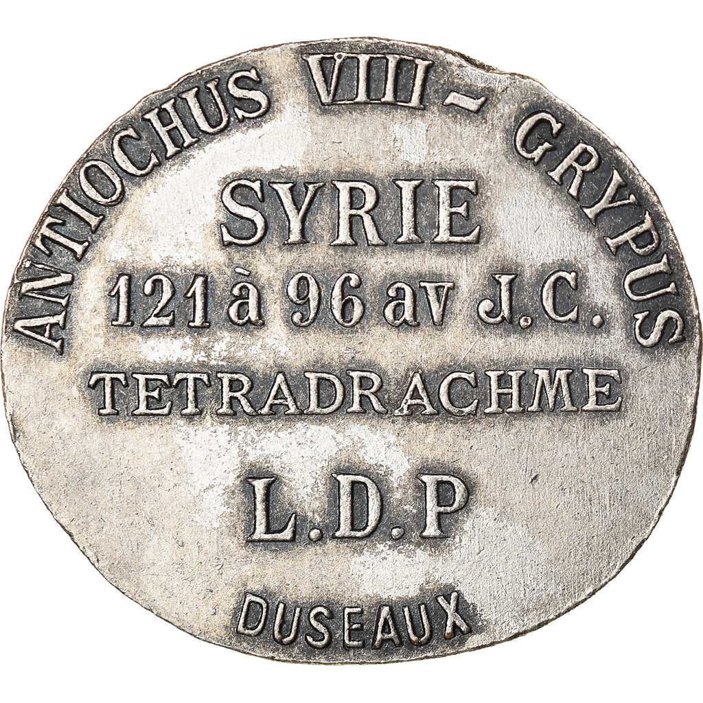 Frankreich, Medaille, Publicité, L.D.P, Antiochus VIII-Crispus, Tétradrachme