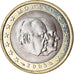 Monaco, Euro, 2003, MS(63), Bi-Metallic, KM:173