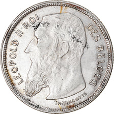 Coin, Belgium, 2 Francs, 2 Frank, 1909, EF(40-45), Silver, KM:58.1