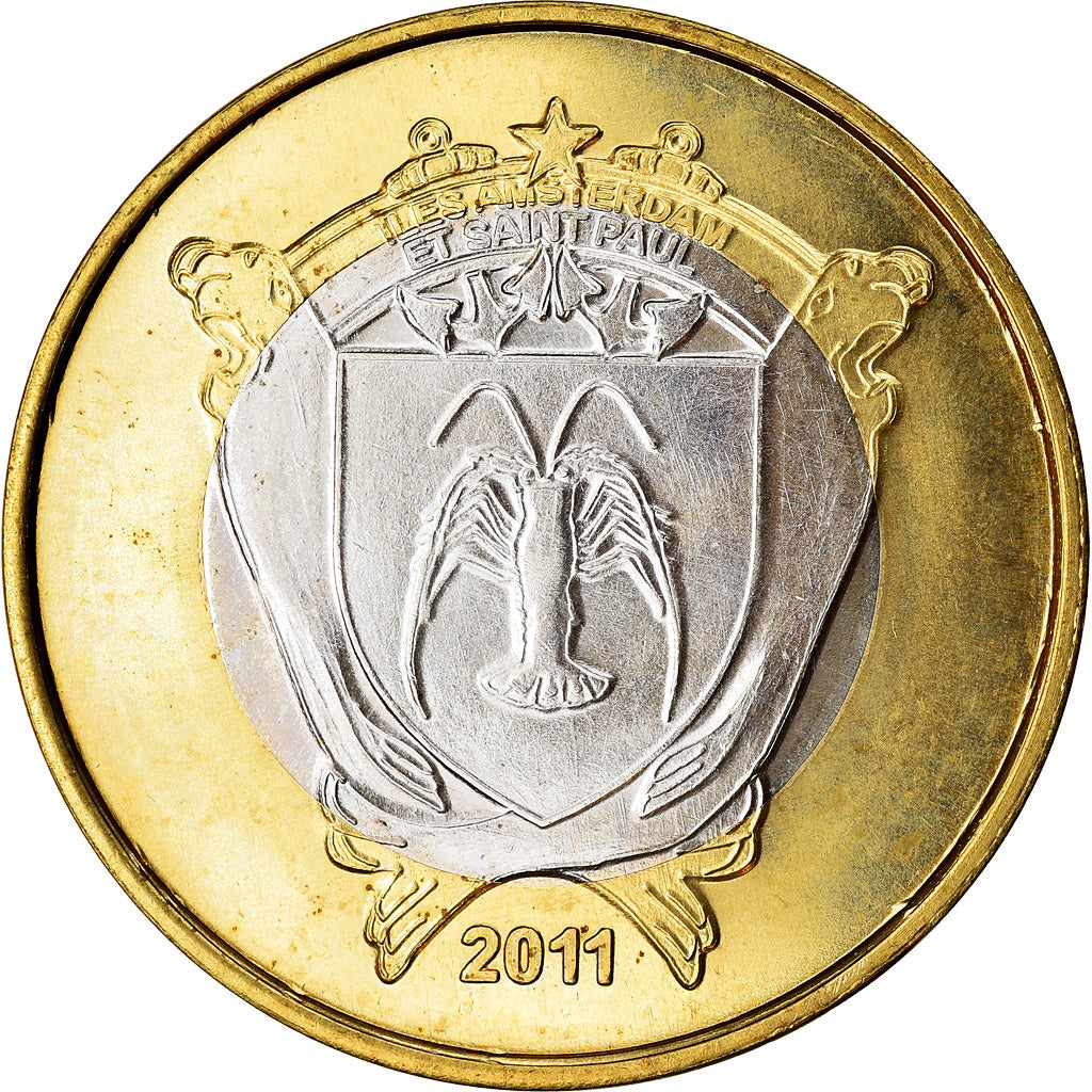 France, 500 Francs, Cachalot, 2011, Iles Saint-Paul et Nouvelle Amsterdam