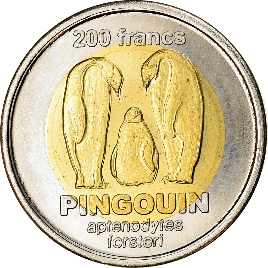 Francia, 200 Francs, Pingouin, 2011, Iles Saint-Paul et Nouvelle Amsterdam, SPL
