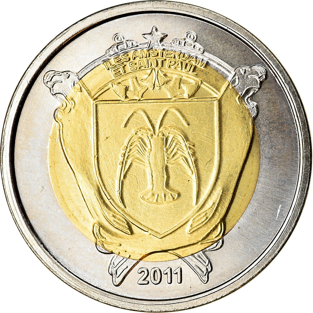 Francia, 200 Francs, Pingouin, 2011, Iles Saint-Paul et Nouvelle Amsterdam, SPL