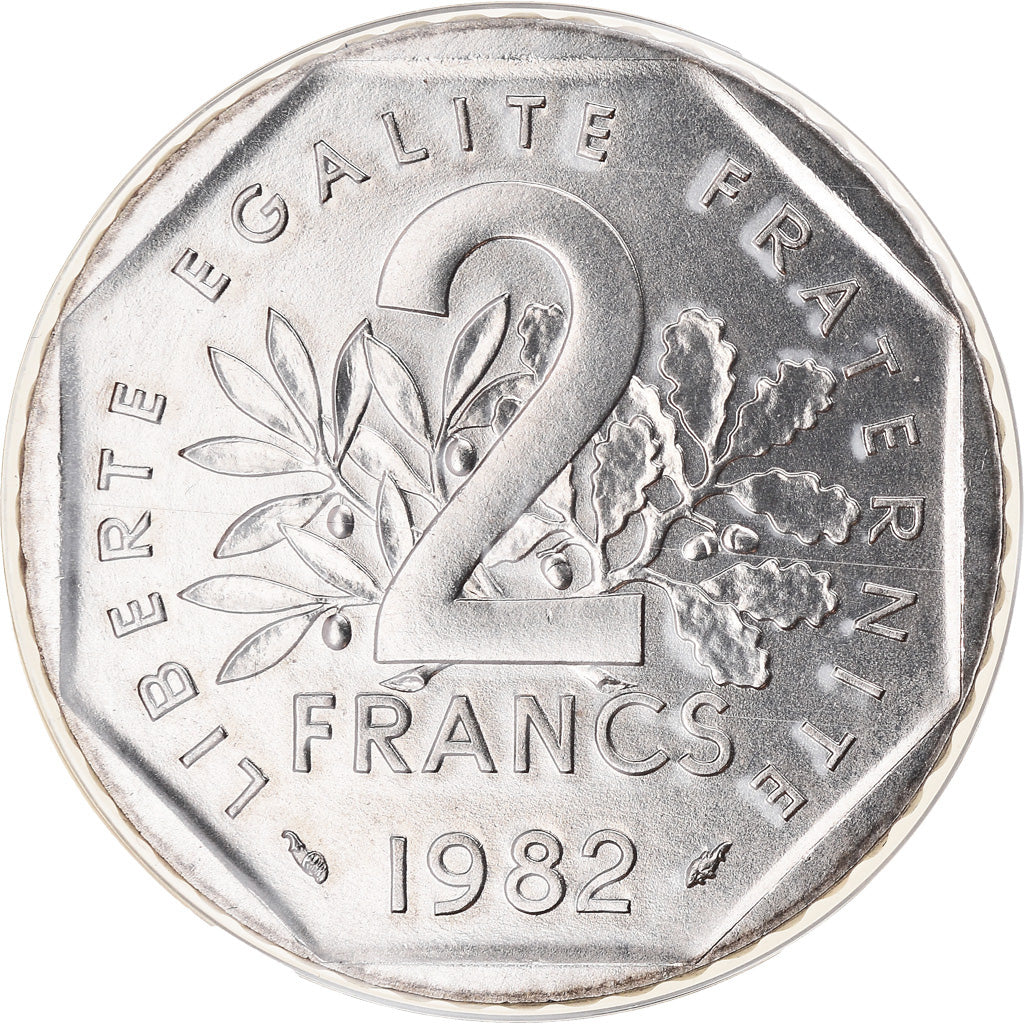 Monnaie, France, Semeuse, 2 Francs, 1982, Paris, FDC, FDC, Nickel, Gadoury:547