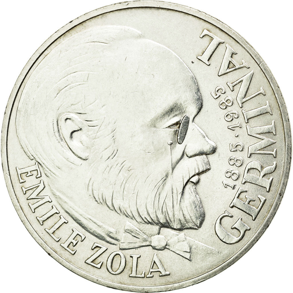 Moneta, Francia, Germinal, 100 Francs, 1985, SPL-, Argento, KM:957, Gadoury:900