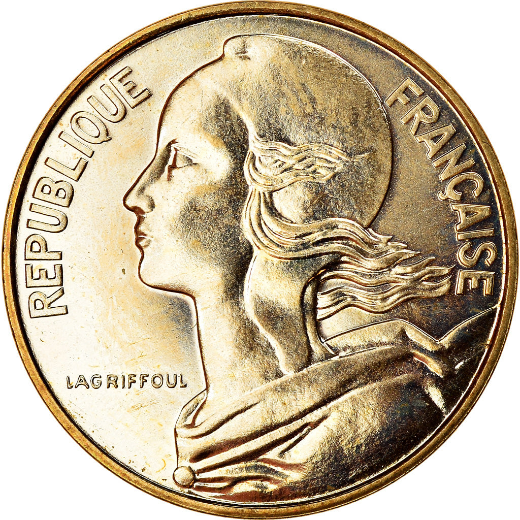 Münze, Frankreich, Marianne, 10 Centimes, 1989, Paris, STGL, Aluminum-Bronze