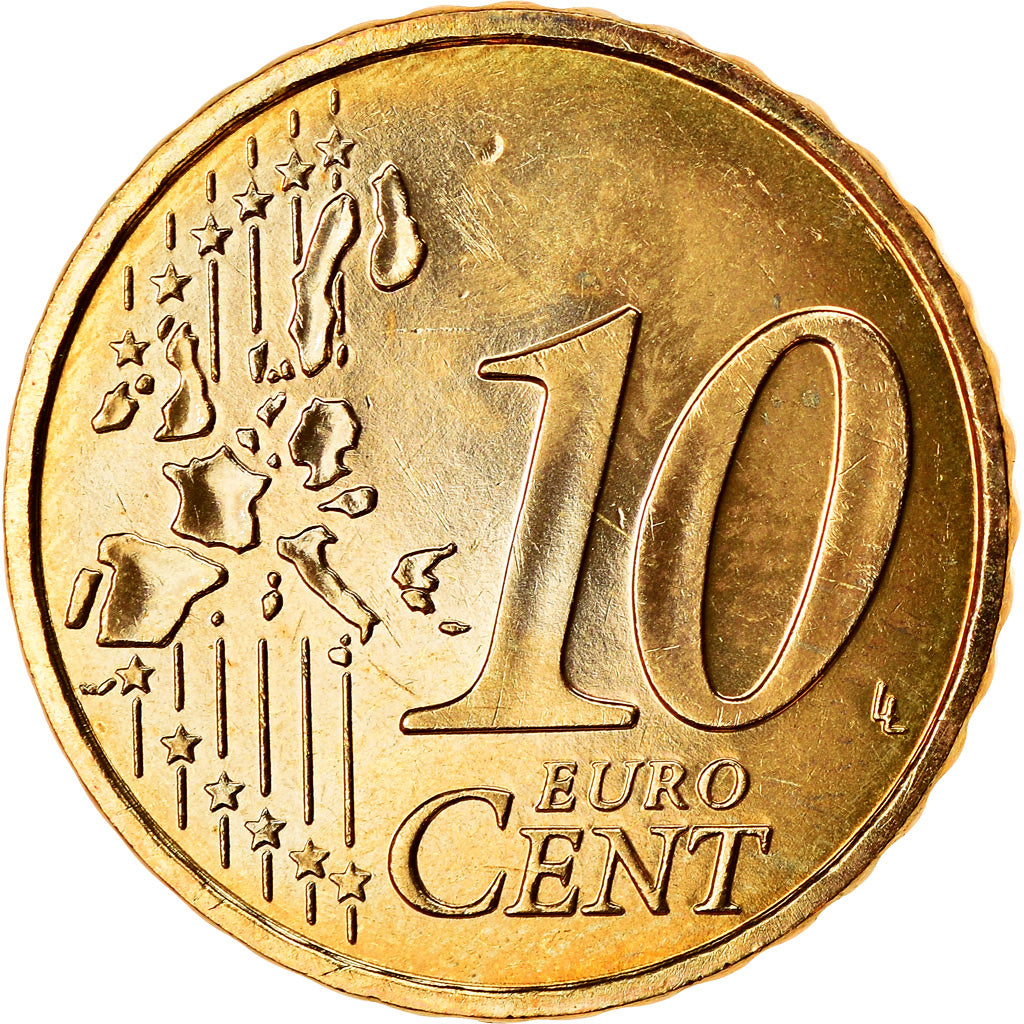 Frankrijk, 10 Euro Cent, 2005, BU, FDC, Tin, Gadoury:4a, KM:1285