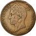 Moneta, Monaco, Honore V, 5 Centimes, Cinq, 1837, Monaco, MB, Rame, KM:95.2a