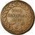 Coin, Monaco, Honore V, 5 Centimes, Cinq, 1837, Monaco, VF(20-25), Copper