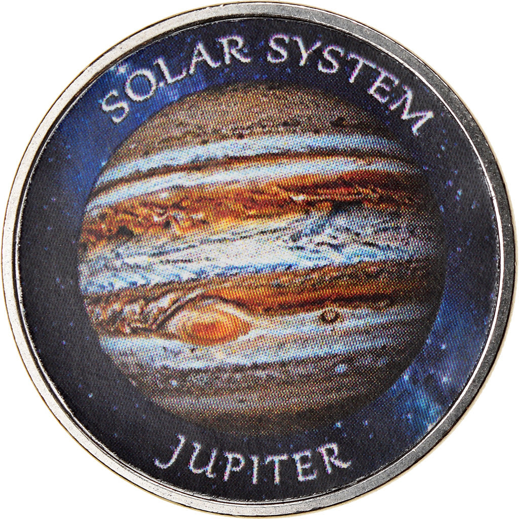 Munten, Azad Jammu and Kashmir, Rupee, 2019, Système solaire - Jupiter, FDC