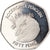 Monnaie, Falkland Islands, 50 Pence, 2018, Pingouins - Manchot sauteur, FDC