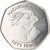 Monnaie, Falkland Islands, 50 Pence, 2018, Pingouins - Manchot Macaroni, FDC