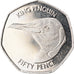 Moneta, Falklandy, 50 Pence, 2018, Pingouins - Manchot royal, MS(65-70)
