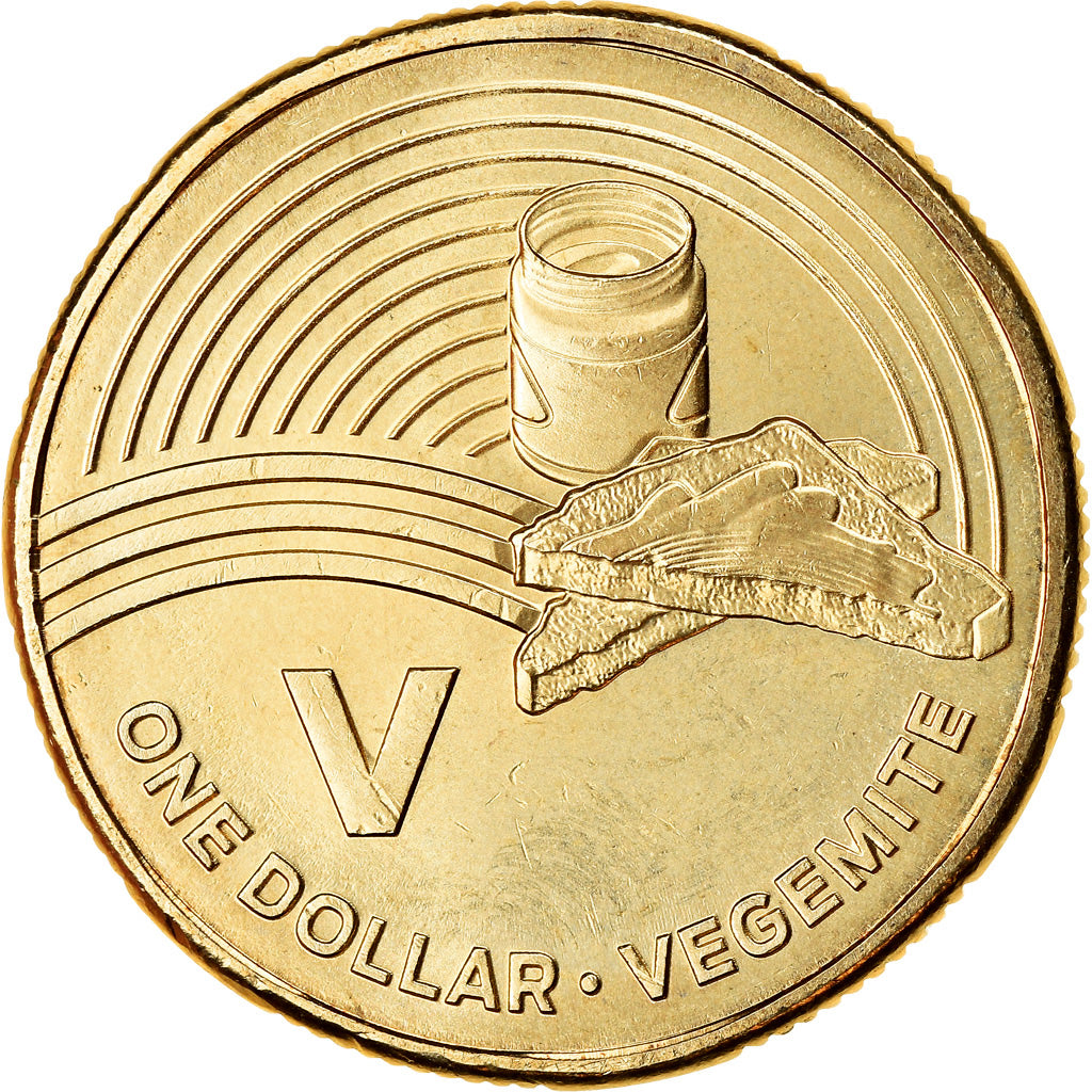 Münze, Australien, Dollar, 2019, Chasse aux pièces  -  Lettre V, STGL