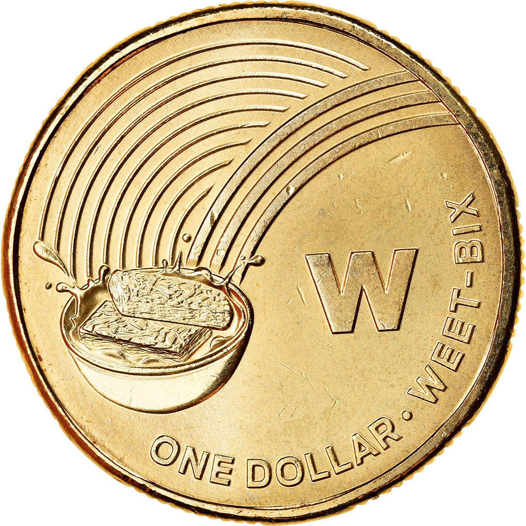 Moneta, Australia, Dollar, 2019, Chasse aux pièces  -  Lettre W, FDC