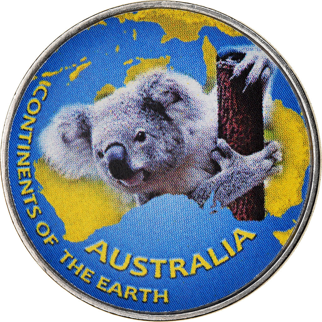 Munten, Azad Jammu and Kashmir, Rupee, 2018, Continents - Australie, FDC, Nickel