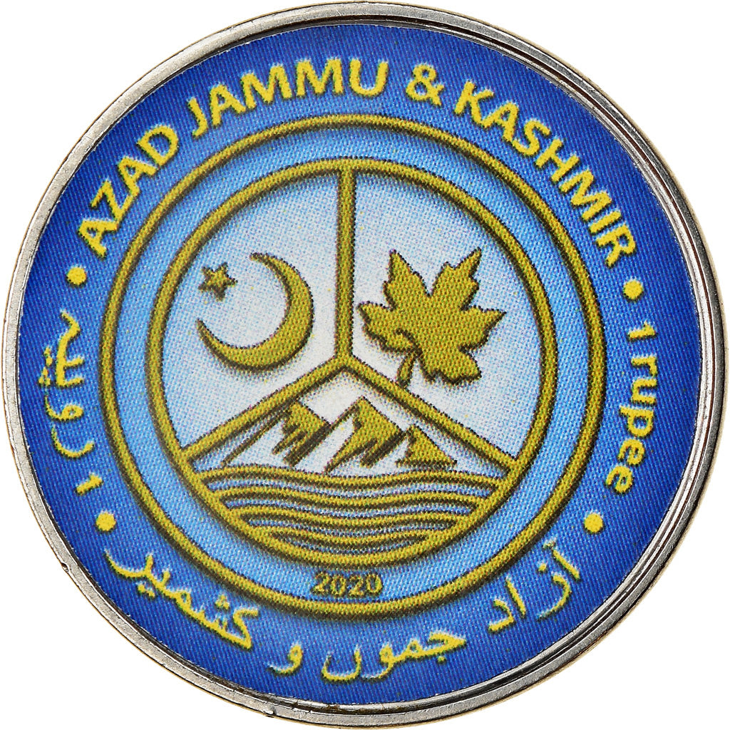 Moeda, Azad Jammu and Kashmir, Rupee, 2020, Continents - Australie, MS(65-70)