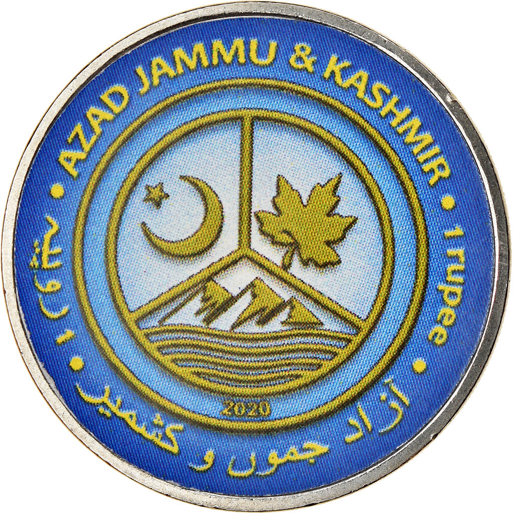 Coin, Azad Jammu and Kashmir, Rupee, 2020, Continents - Australie, MS(65-70)