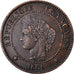 Coin, France, Cérès, 2 Centimes, 1889, Paris, AU(50-53), Bronze, KM:827.1