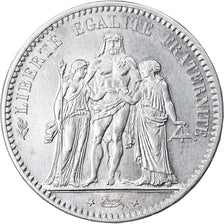 Coin, France, Hercule, 5 Francs, 1876, Paris, AU(50-53), Silver, KM:820.1