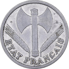 Munten, Frankrijk, Bazor, Franc, 1944, Castelsarrasin, Petit C, FR, Aluminium