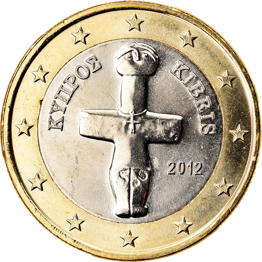 Cipro, Euro, 2012, SPL, Bi-metallico, KM:84
