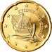 Cipro, 20 Euro Cent, 2012, SPL, Ottone, KM:82