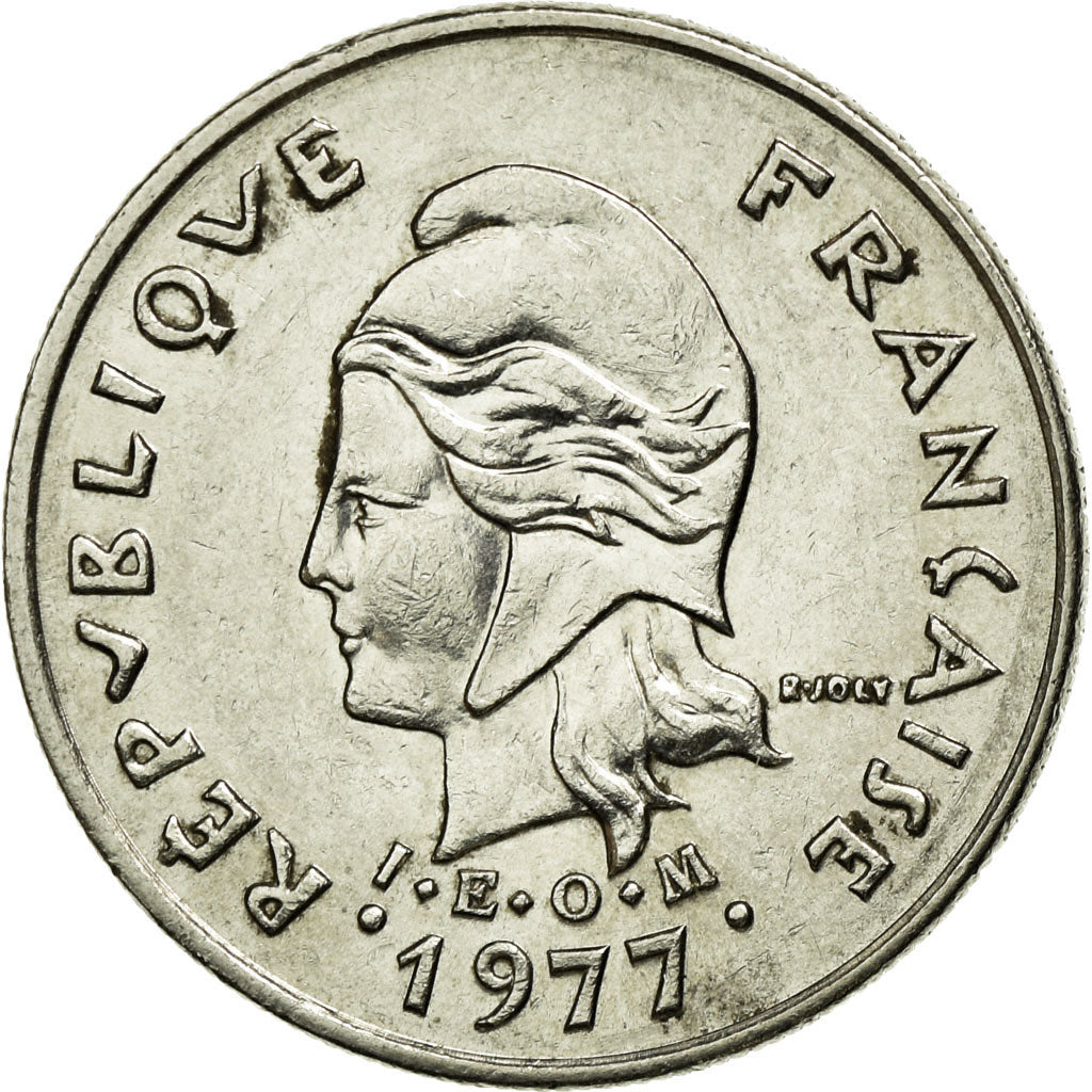 Monnaie, Nouvelle-Calédonie, 10 Francs, 1977, Paris, TTB+, Nickel, KM:11