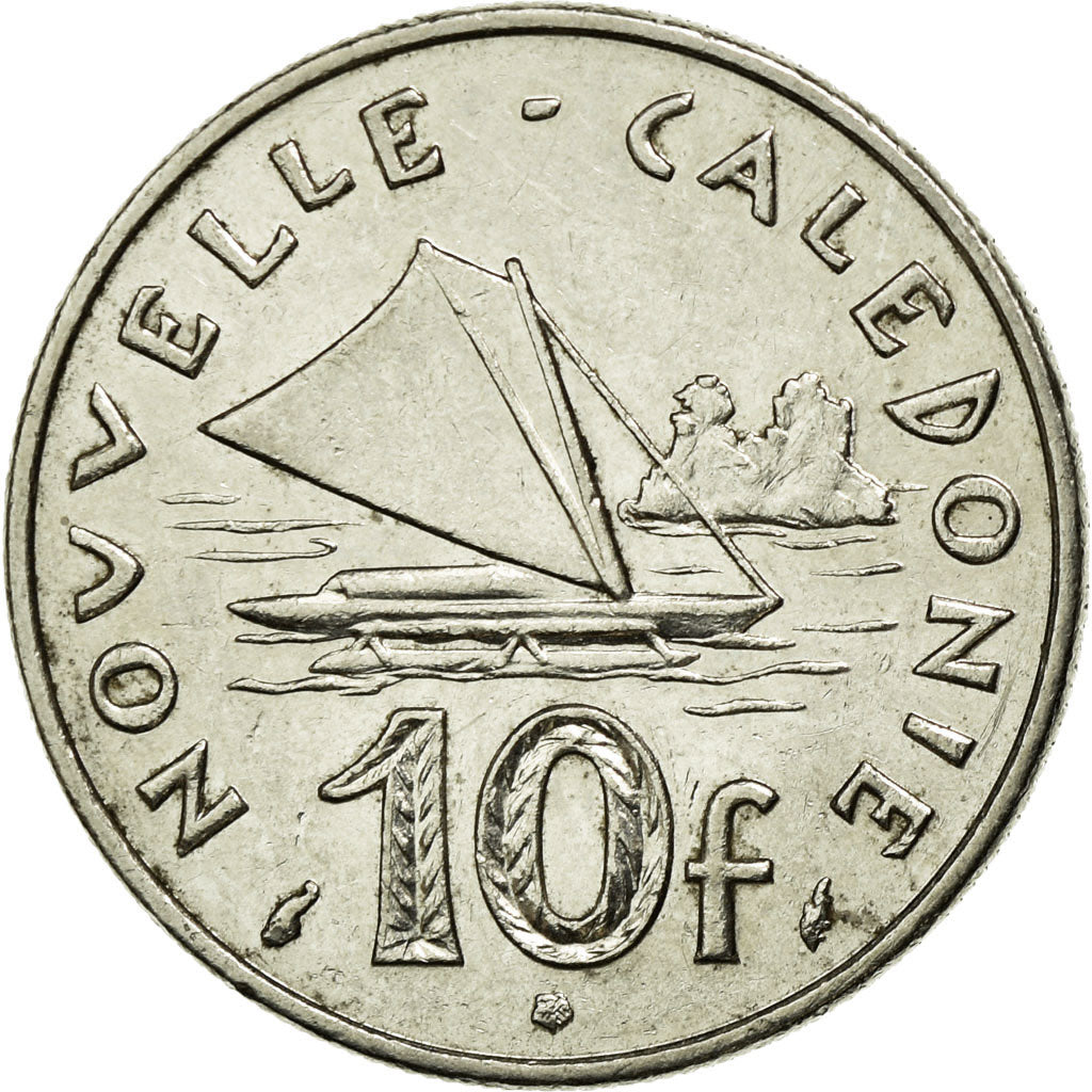 Monnaie, Nouvelle-Calédonie, 10 Francs, 1977, Paris, TTB+, Nickel, KM:11