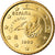 Spain, 50 Euro Cent, 1999, MS(63), Brass, KM:1045