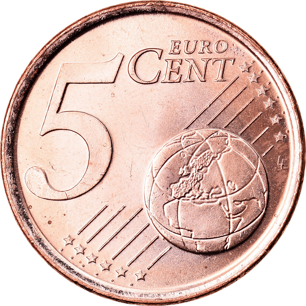 España, 5 Euro Cent, 1999, SC, Cobre chapado en acero, KM:1042