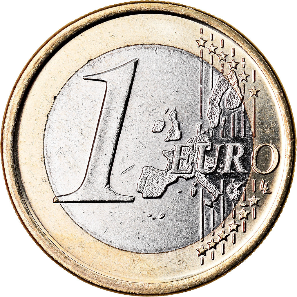 Hiszpania, Euro, 2003, Madrid, AU(50-53), Bimetaliczny, KM:1046