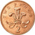 Coin, Great Britain, Elizabeth II, 2 Pence, 2004, AU(50-53), Copper Plated