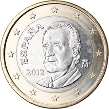 Spanien, Euro, 2012, UNZ, Bi-Metallic, KM:1150