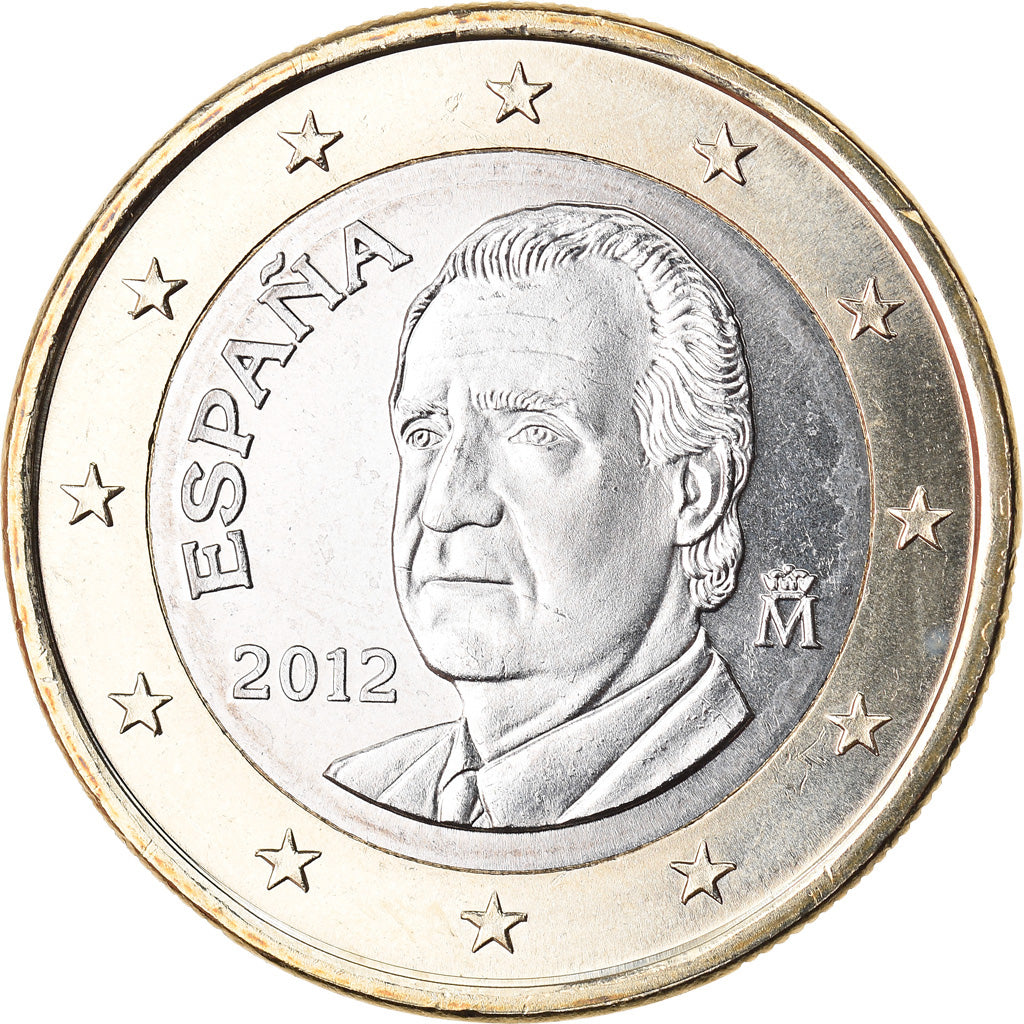 Spanje, Euro, 2012, UNC-, Bi-Metallic, KM:1150