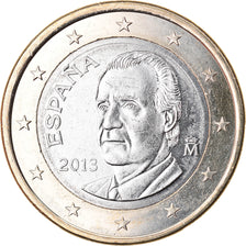Spain, Euro, 2013, MS(63), Bi-Metallic, KM:1150