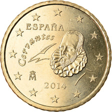 Espagne, 50 Euro Cent, 2014, SPL, Laiton