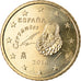 Espanha, 50 Euro Cent, 2014, MS(63), Latão